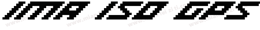 IMA ISO GPS No Frame字体转换